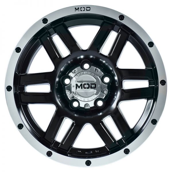 ADVENTURE AND CROSSWIND WHEELS MAGS MAGWHEELS RIMS AWC MOD MOTIV 3896 MACHINE LIP BLACK FACE BLACK BASE 14X6 5X114.3 (2)