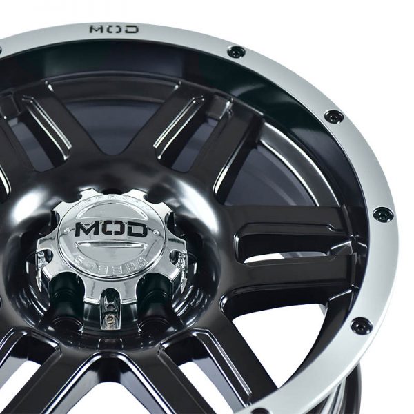 ADVENTURE AND CROSSWIND WHEELS MAGS MAGWHEELS RIMS AWC MOD MOTIV 3896 MACHINE LIP BLACK FACE BLACK BASE 14X6 5X114.3 (4)