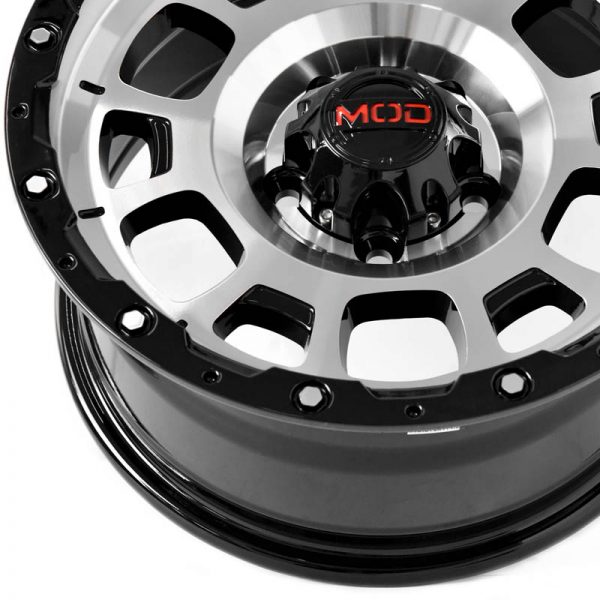 Innova Wheels Mags Magwheels Rims AWC MOD TL-RELIGION BLACK LIP MACHINE FACE BLACK BASE 15×7 5×114.3 (5)