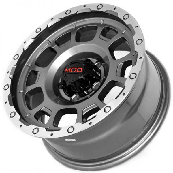 Innova Wheels Mags Magwheels Rims AWC MOD TL-RELIGION MACHINE LIP GUN METAL FACE GUN METAL BASE 15×7 5×114.3 (3)