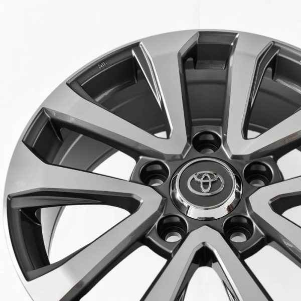 Land Cruiser Lexus LX Wheels Mags Magwheels Rims AWC MOD NATION MACHINE FACE GUN METAL BASE 20×8.5 5×150 (4)