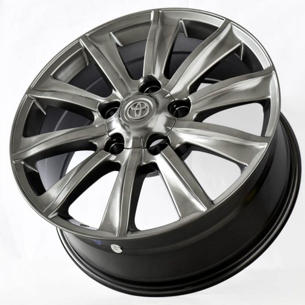 Land Cruiser Lexus LX Wheels Mags Magwheels Rims AWC MOD TEMPER HYPER BLACK LIP HYPER BLACK FACE HYPER BLACK BASE 20×8.5 5×150 (3)