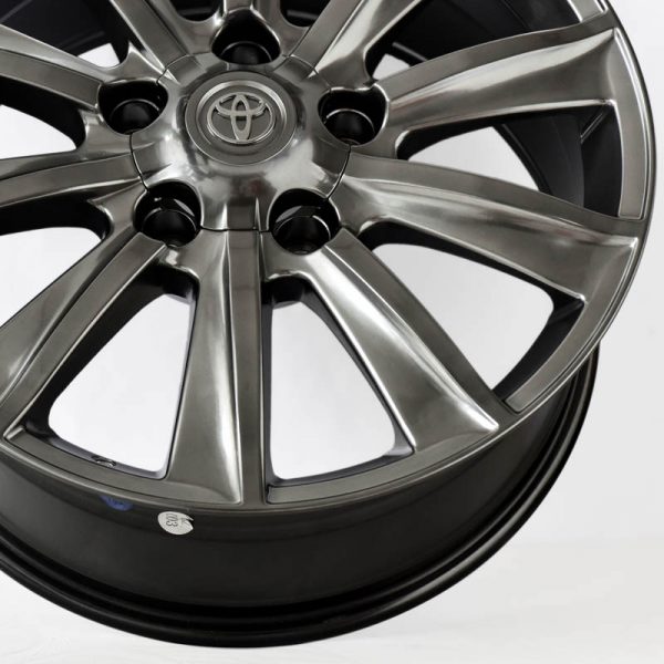 Land Cruiser Lexus LX Wheels Mags Magwheels Rims AWC MOD TEMPER HYPER BLACK LIP HYPER BLACK FACE HYPER BLACK BASE 20×8.5 5×150 (5)