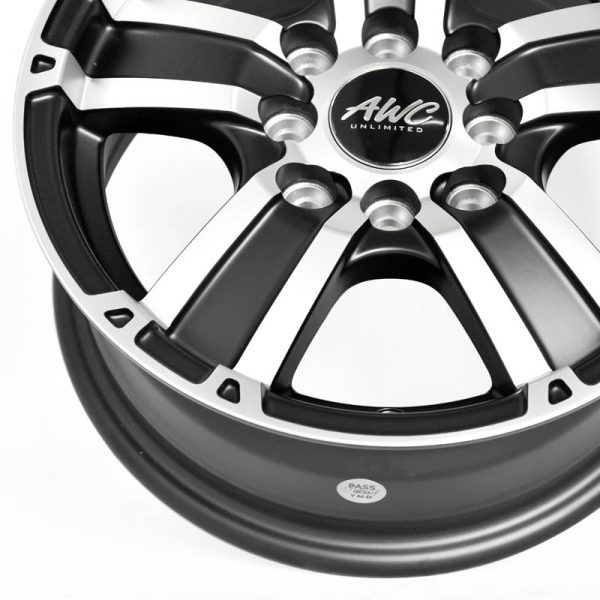 Multicab and Eon Wheels Mags Magwheels Rims AWC MOD ACCESS MACHINE LIP MACHINE FACE BLACK BASE 13×5.5 4×100 4×114.3 (5)