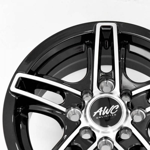 Multicab and Eon Wheels Mags Magwheels Rims AWC MOD ROCKET BLACK LIP MACHINE FACE BLACK BASE 13×5.5 4×100 4×114.3 (3)