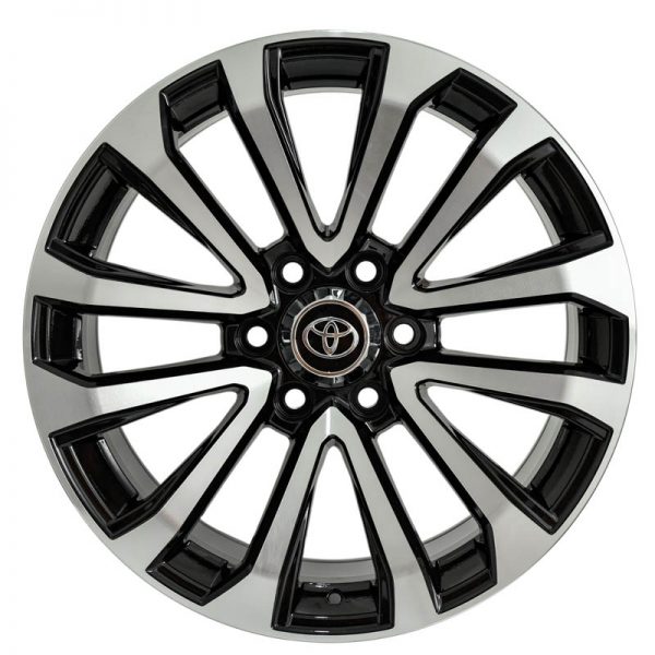 Pickup Truck SUV Wheels Mags Magwheels Rims AWC MOD DOMESTIC MACHINE FACE BLACK BASE 20×8.5 6×139.7 (2)