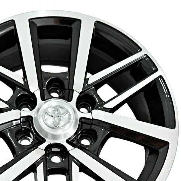 Pickup Truck SUV Wheels Mags Magwheels Rims AWC MOD TL-FORTRESS MACHINE FACE BLACK BASE 20×8.5 6×139.7 (4)