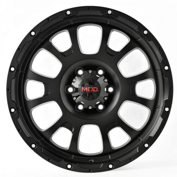 Pickup Truck SUV Wheels Mags Magwheels Rims AWC MOD TL-RELIGION BLACK LIP BLACK FACE BLACK BASE 20×8.5 6×139.7 (2)