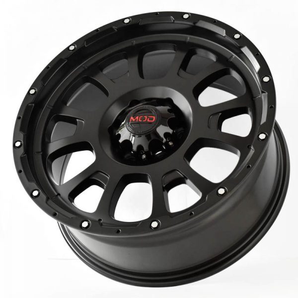 Pickup Truck SUV Wheels Mags Magwheels Rims AWC MOD TL-RELIGION BLACK LIP BLACK FACE BLACK BASE 20×8.5 6×139.7 (3)