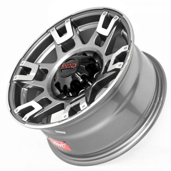 Pickup Truck Van SUV Wheels Mags Magwheels Rims AWC MOD TL-ENERGY MACHINE LIP MACHINE FACE GUN METAL BASE 15×7 6×139.7 (3)