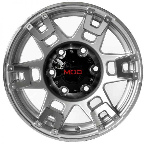 Pickup Truck Van SUV Wheels Mags Magwheels Rims AWC MOD TL-ENERGY MACHINE LIP MACHINE FACE SILVER BASE 15×7 6×139.7 (2)