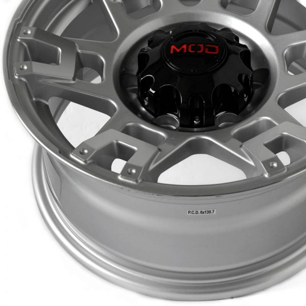 Pickup Truck Van SUV Wheels Mags Magwheels Rims AWC MOD TL-ENERGY MACHINE LIP MACHINE FACE SILVER BASE 15×7 6×139.7 (5)