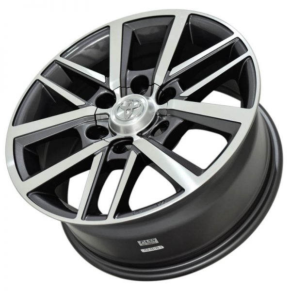 Pickup Truck Van SUV Wheels Mags Magwheels Rims AWC MOD TL-FORTRESS MACHINE FACE GUN METAL BASE 17×7.5 6×139.7 (2)