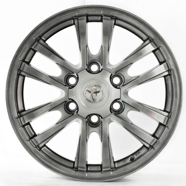 Pickup Truck Van SUV Wheels Mags Magwheels Rims AWC MOD TL-GRANDIA HYPER BLACK LIP HYPER BLACK FACE HYPER BLACK BLACK BASE 17×7 6×139.7 (2)