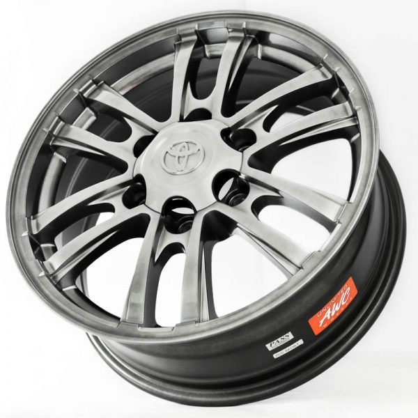 Pickup Truck Van SUV Wheels Mags Magwheels Rims AWC MOD TL-GRANDIA HYPER BLACK LIP HYPER BLACK FACE HYPER BLACK BLACK BASE 17×7 6×139.7 (3)