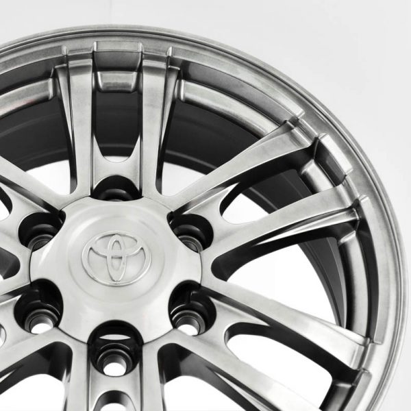 Pickup Truck Van SUV Wheels Mags Magwheels Rims AWC MOD TL-GRANDIA HYPER BLACK LIP HYPER BLACK FACE HYPER BLACK BLACK BASE 17×7 6×139.7 (4)