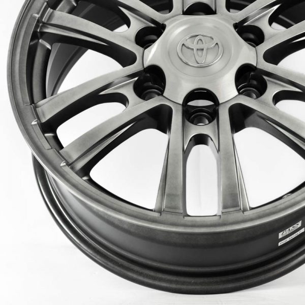 Pickup Truck Van SUV Wheels Mags Magwheels Rims AWC MOD TL-GRANDIA HYPER BLACK LIP HYPER BLACK FACE HYPER BLACK BLACK BASE 17×7 6×139.7 (5)