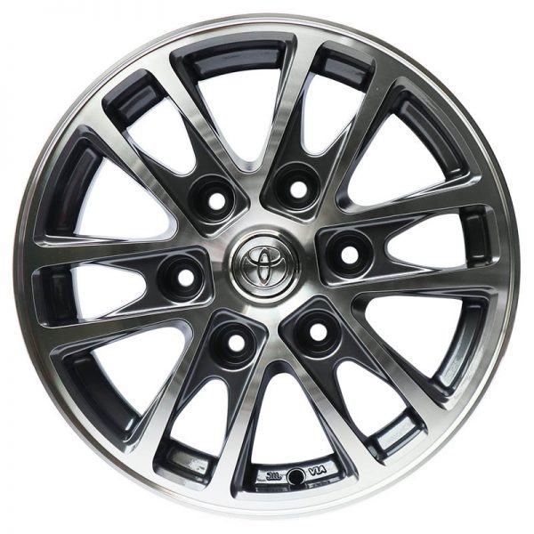 Pickup Truck Van SUV Wheels Mags Magwheels Rims AWC MOD TL-GRANDIA MACHINE FACE GUNMETAL BASE 15X6.5 6X139.7 (2)