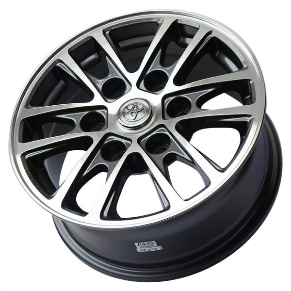 Pickup Truck Van SUV Wheels Mags Magwheels Rims AWC MOD TL-GRANDIA MACHINE FACE GUNMETAL BASE 15X6.5 6X139.7 (3)