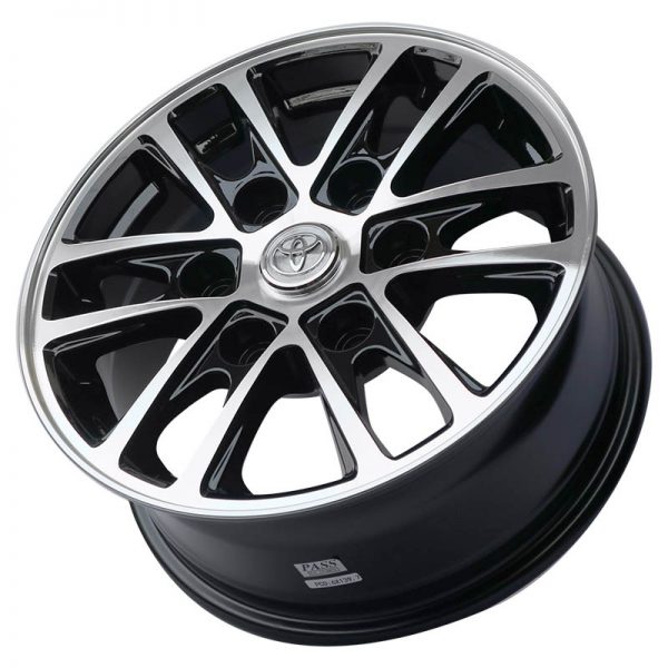 Pickup Truck Van SUV Wheels Mags Magwheels Rims AWC MOD TL-GRANDIA MACHINE FACE MACHINE LIP BLACK BASE 15X6.5 6X139.7 (3)