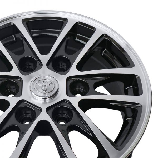 Pickup Truck Van SUV Wheels Mags Magwheels Rims AWC MOD TL-GRANDIA MACHINE FACE MACHINE LIP BLACK BASE 15X6.5 6X139.7 (4)