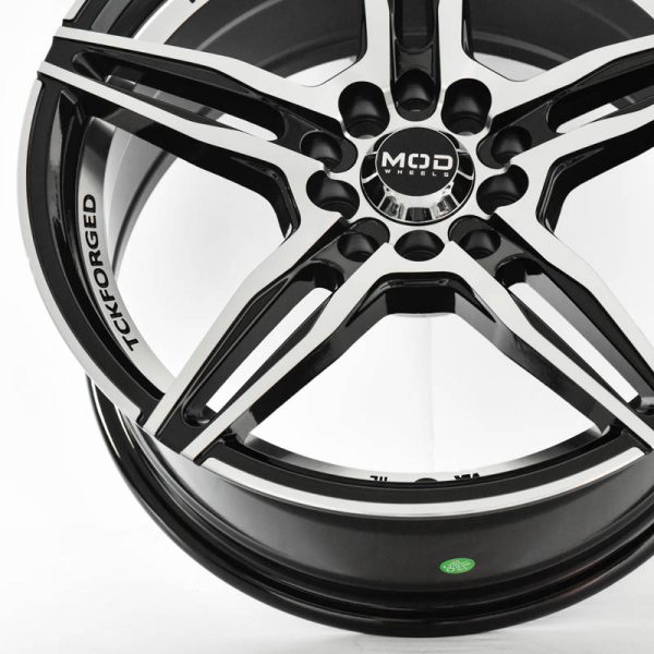 Sedan Hatchback MPV Wheels Mags Magwheels Rims AWC MOD LAUNCHER MACHINE FACE BLACK BASE 16×7 5×100 5×114.3 (5)