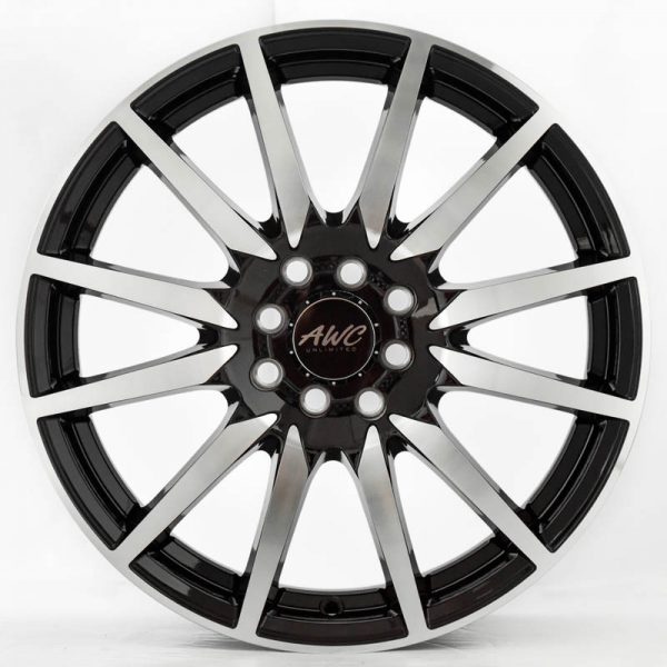 Sedan Hatchback Wheels Mags Magwheels Rims AWC MOD IDENTITY MACHINE FACE MACHINE BASE 17×7 4×100 4×114.3 (2)