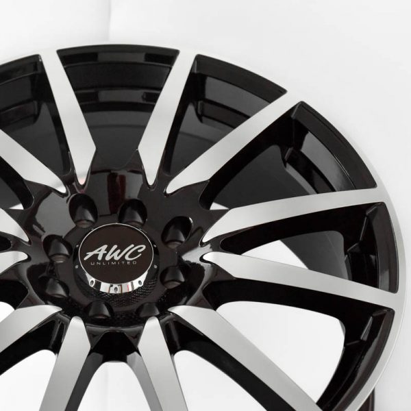 Sedan Hatchback Wheels Mags Magwheels Rims AWC MOD IDENTITY MACHINE FACE MACHINE BASE 17×7 4×100 4×114.3 (4)