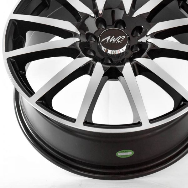 Sedan Hatchback Wheels Mags Magwheels Rims AWC MOD IDENTITY MACHINE FACE MACHINE BASE 17×7 4×100 4×114.3 (5)