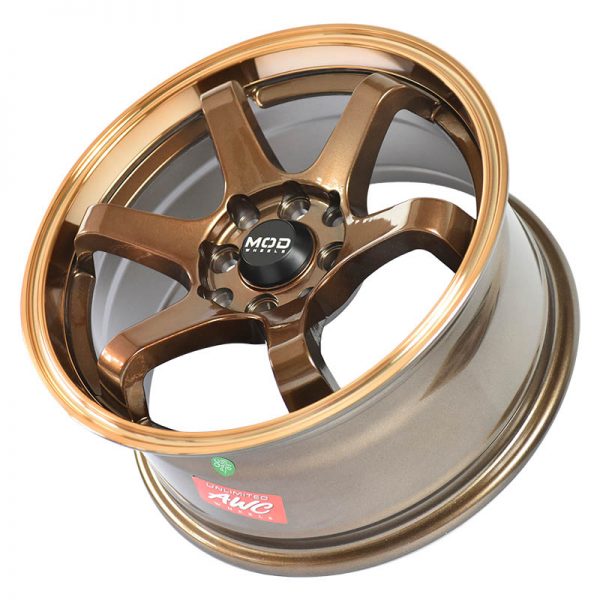 Sedan Hatchback Wheels Mags Magwheels Rims AWC MOD TERRAIN BRONZE LIP BRONZE FACE BRONZE BASE 15X7 4X100 4X114.3 (3)