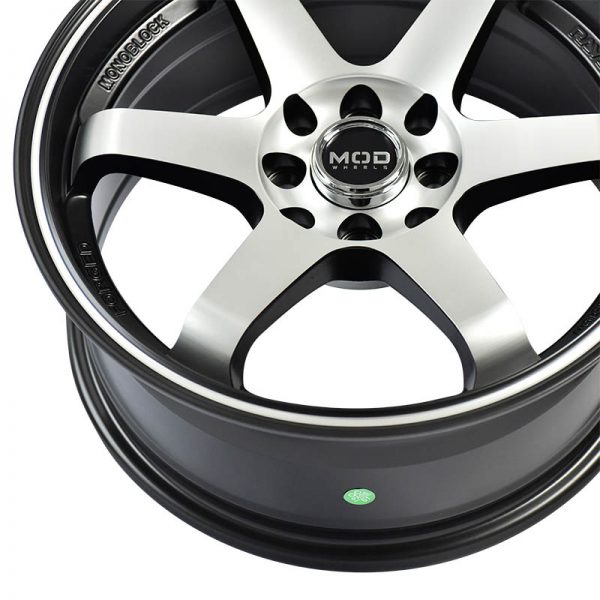 Sedan Hatchback Wheels Mags Magwheels Rims AWC MOD TERRAIN MACHINE LIP MACHINE FACE BLACK BASE 16X7 4X100 4X114.3 (5)