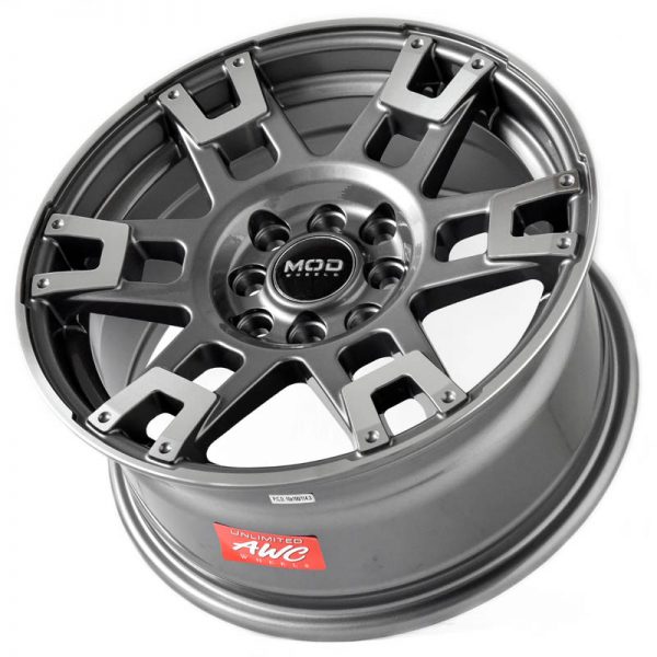 Sedan Hatchback Wheels Mags Magwheels Rims AWC MOD TL-ENERGY MACHINE LIP MACHINE FACE GUN METAL BASE 15×7 4×100 4×114.3 (3)