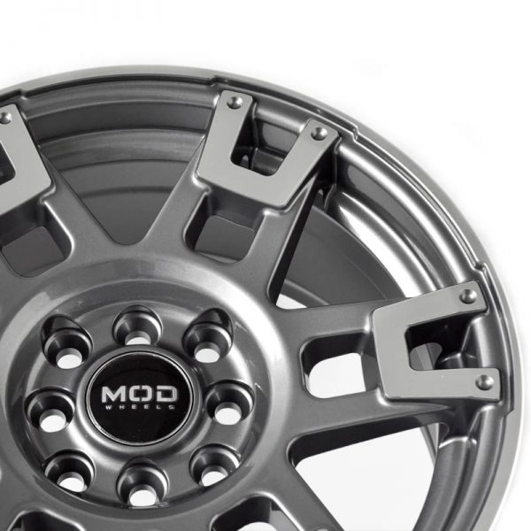 Sedan Hatchback Wheels Mags Magwheels Rims AWC MOD TL-ENERGY MACHINE LIP MACHINE FACE GUN METAL BASE 15×7 4×100 4×114.3 (4)