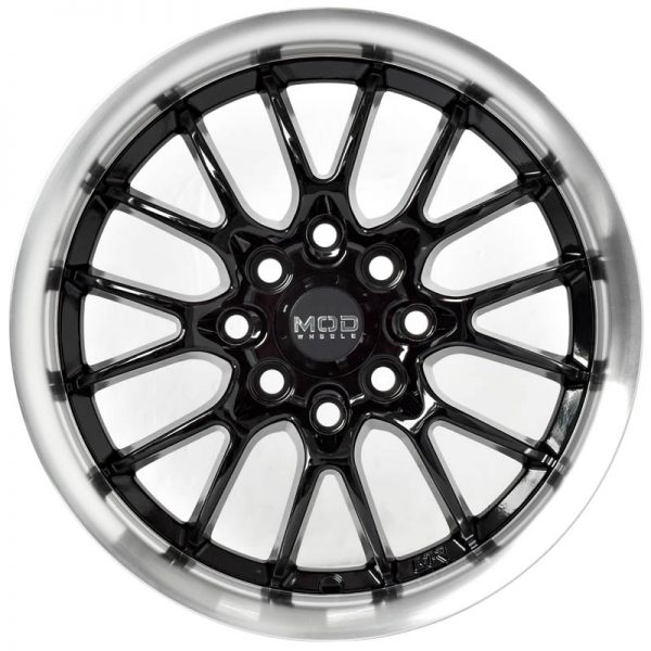 Sedan Yaris and Avanza Wheels Mags Magwheels Rims AWC MOD RODEO MACHINE LIP BLACK FACE BLACK BASE 14×6 4×100 4×114.3 (3)