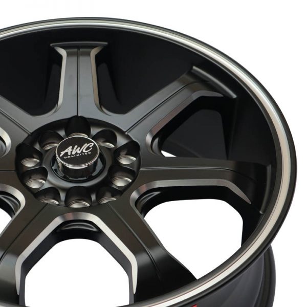 AUV MAGS WHEELS MAGWHEELS RIMS PHILIPPINES AWC MOD LOCKOUT MACHINE LIP BLACK BASE 17×7 5×100 5X114.3 (4)