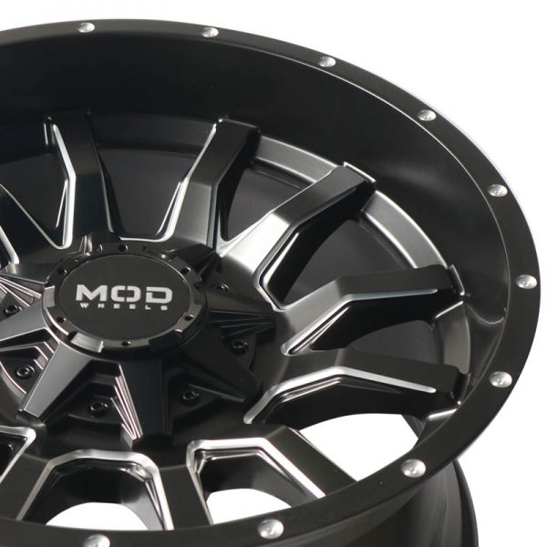 FRONTIER NAVARA PATHFINDER TERRA MAGS WHEELS MAGWHEELS RIMS PHILIPPINES AWC MOD HAZARD SEMI MATTE BLACK MILLED RIVETS ON LIP 20×10 6×114.3 (4)