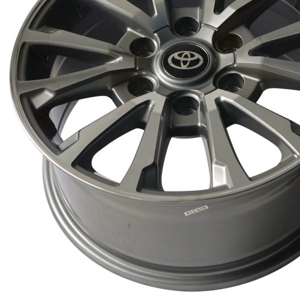 HIACE 2019 MAGS WHEELS MAGWHEELS RIMS PHILIPPINES AWC MOD OVATION MACHINE FACE GUN METAL CENTER GUN METAL BASE 16×7.5 6×130 (5)