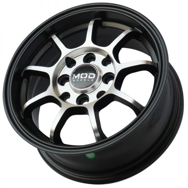 MULTICAB EON MAGS WHEELS MAGWHEELS RIMS PHILIPPINES AWC MOD CREW MACHINE FACE BLACK BASE 13X5.5 4X100 4X114.3 (3)