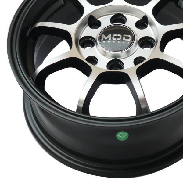 MULTICAB EON MAGS WHEELS MAGWHEELS RIMS PHILIPPINES AWC MOD CREW MACHINE FACE BLACK BASE 13X5.5 4X100 4X114.3 (4)