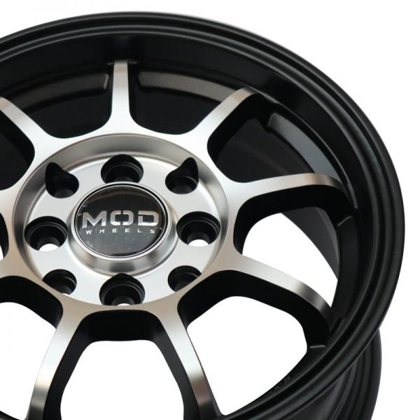 MULTICAB EON MAGS WHEELS MAGWHEELS RIMS PHILIPPINES AWC MOD CREW MACHINE FACE BLACK BASE 13X5.5 4X100 4X114.3 (5)