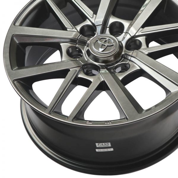 PICKUP TRUCK SUV MAGS WHEELS MAGWHEELS RIMS AWC MOD FORTRESS HYPER BLACK 17×7.5 6×139.7 (5)