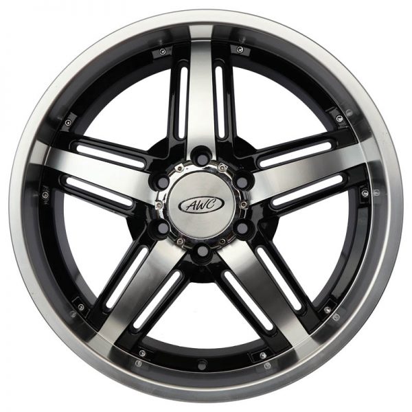PICKUP TRUCK SUV MAGS WHEELS MAGWHEELS RIMS PHILIPPINES AWC MOD CLIMAX MACHINE LIP MACHINE FACE BLACK BASE 20×8.5 6X139.7 (2)