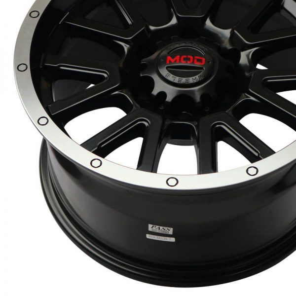 PICKUP TRUCK SUV MAGS WHEELS MAGWHEELS RIMS PHILIPPINES AWC MOD RANCHO MACHINE LIP BLACK BASE 17×9 6×139.7 (5)