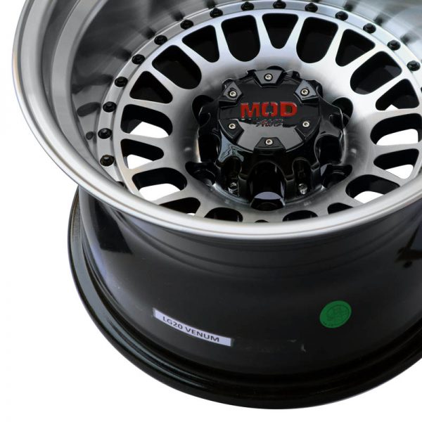 PICKUP TRUCK SUV MAGS WHEELS MAGWHEELS RIMS PHILIPPINES AWC MOD VENUM MACHINE LIP MACHINE FACE BLACK BASE 15×10 6×139.7 (5)