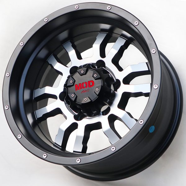 Pickup-Truck-SUV-Wheels-Mags-Magwheels-Rims-AWC-MOD-HUSTLER-MACHINE FACE BLACK BASE-BASE-15×8-6×139.7-2